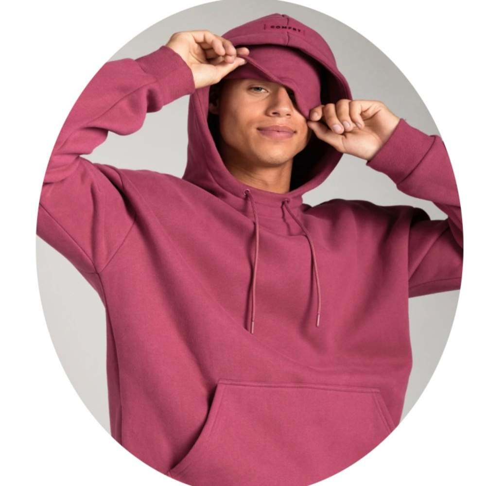 Airplane Mode Travel Hoodie Berry / S